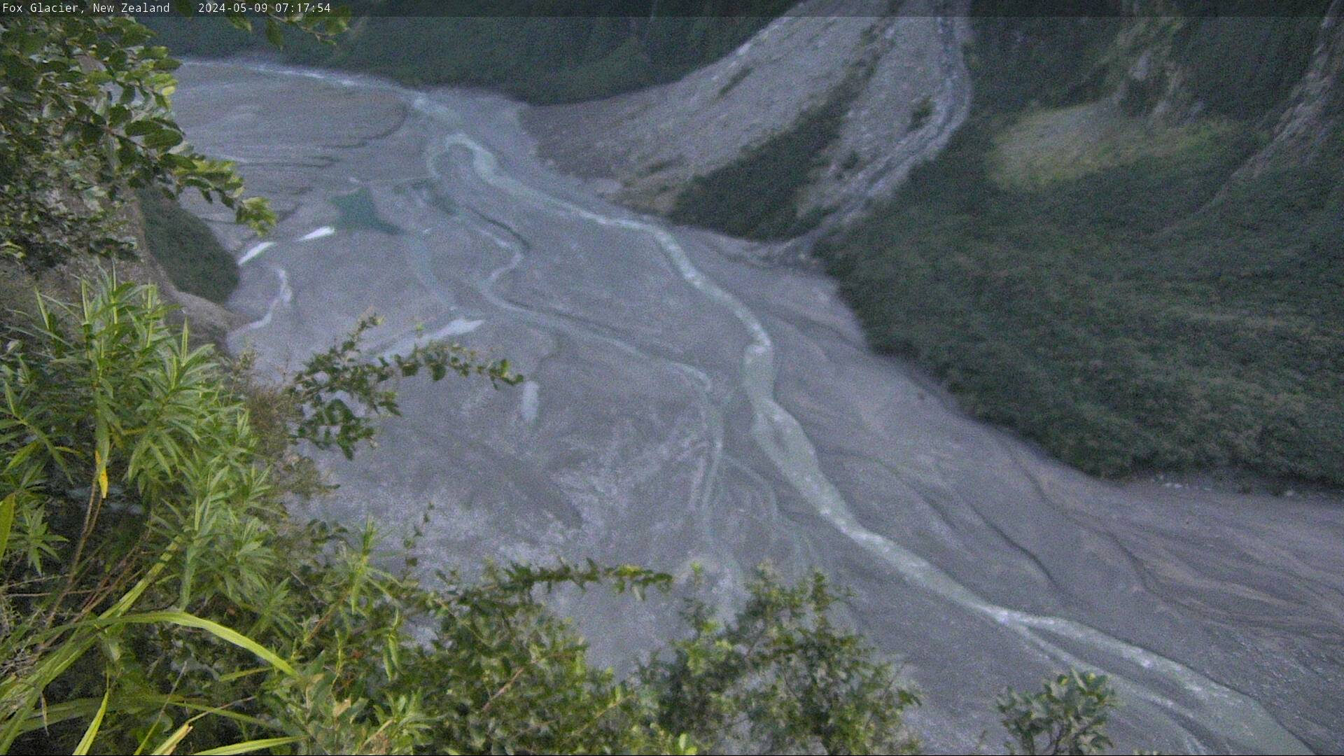 Latest image from Fox Glacier web cam