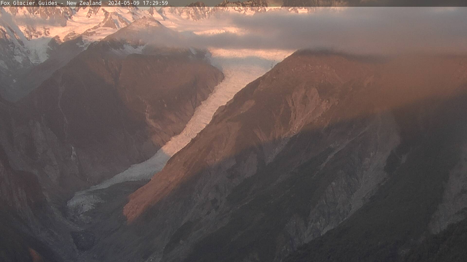Fox Glacier Guides web cam - Zoom
